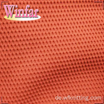 100% Polyester Spandex Bird Eyes Mesh Trikot Stoff